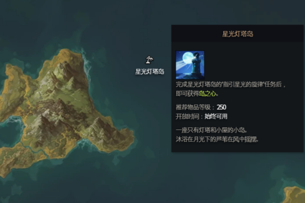 星光灯塔岛摩可可位置介绍