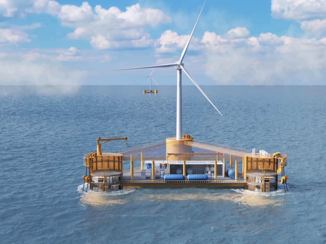 全球首个！漂浮式风电 海水制氢