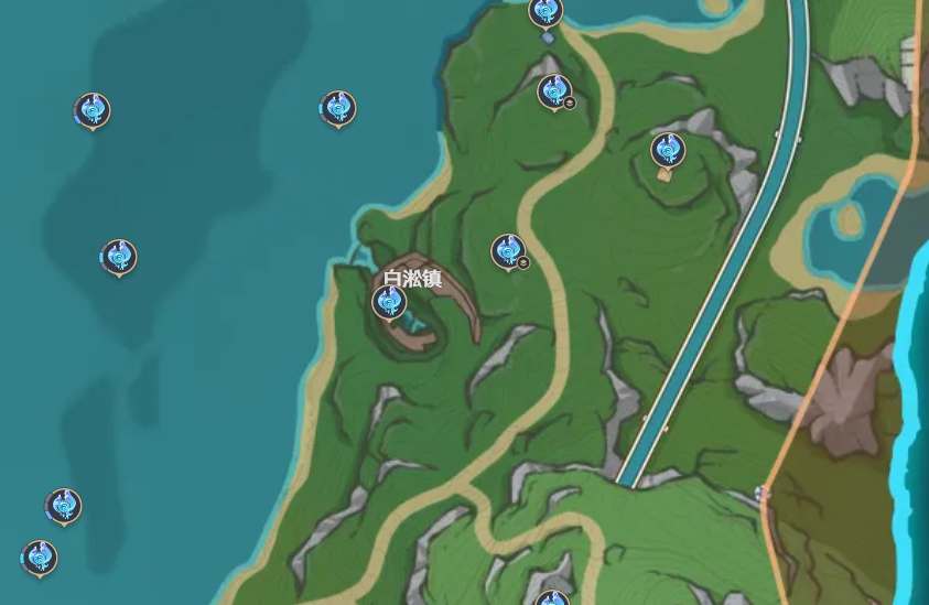 原神白淞镇水神瞳收集攻略一览