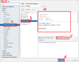 Pycharm怎样创建文件模板