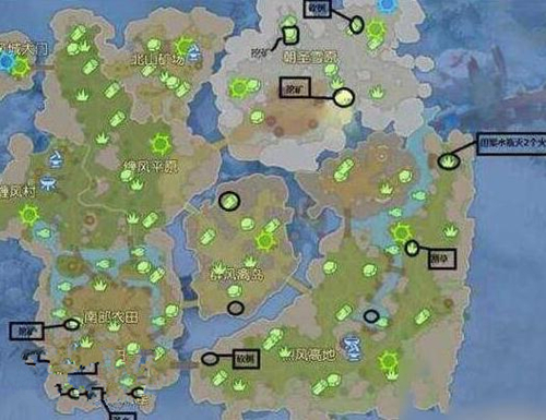海岛纪元元素之灵在哪里？_元素之灵地图分布一览