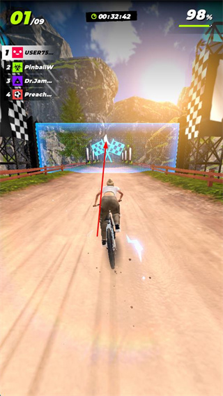 自行车跑酷模拟