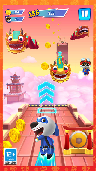 汤姆猫英雄跑酷无限金币钻石版