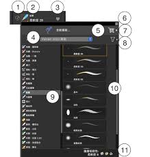 painter怎么制作笔刷