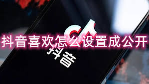 抖音如何公开喜欢的作品