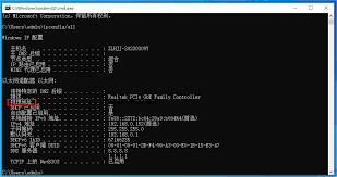 如何快速查找电脑MAC地址