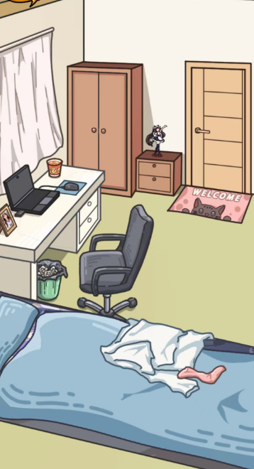 沙雕日记假如女友要来攻略