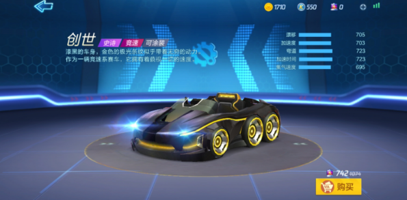 跑跑卡丁车史诗级赛车创世怎么样?创世性能属性分析介绍