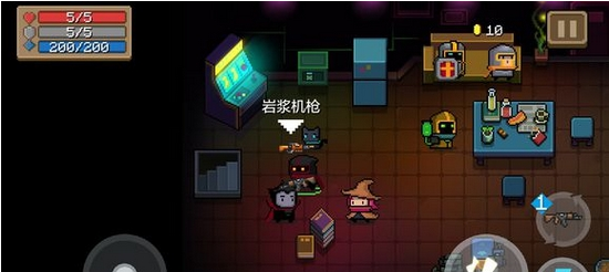 元气骑士岩浆机枪好用吗-元气骑士岩浆机枪属性效果一览