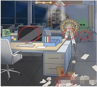 一代沙雕惊魂办公室找到所有诡异的地方怎么通关