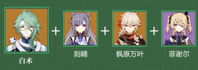 原神白术用什么阵容
