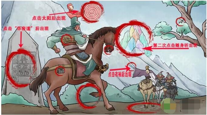 玩梗高手梦回华容道找出10个童年回忆如何过关