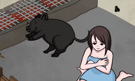 文字王者猪圈戏水怎么过