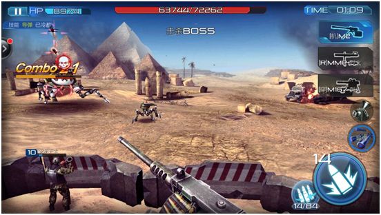 《抢滩登陆3D》第一章节BOSS打法技巧