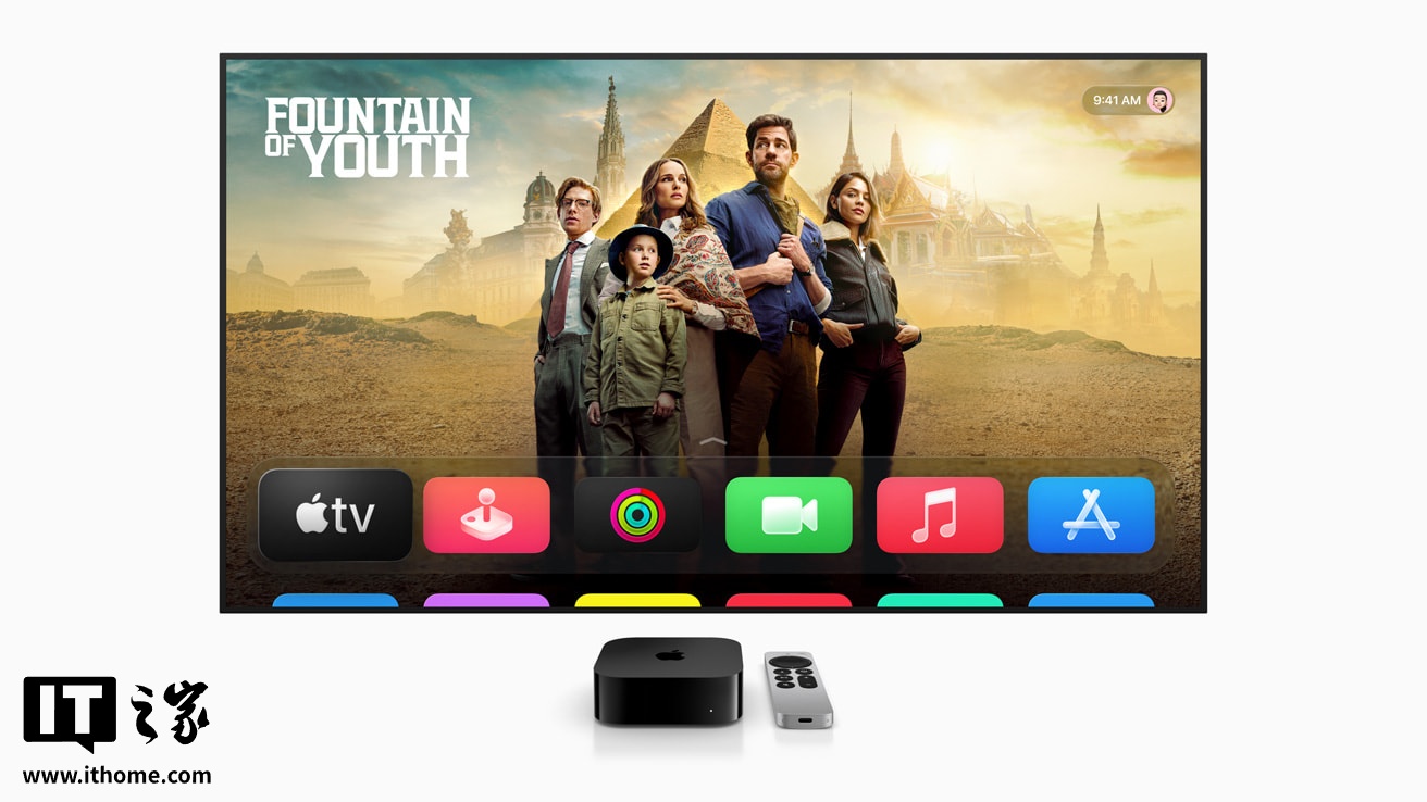 苹果 tvOS 26.2 正式发布，无需 Apple ID 可新增个人资料及儿童模式