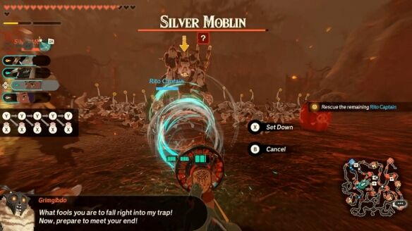 塞尔达无双封印战记火焰与流沙怎么过 火焰与流沙全流程图文攻略