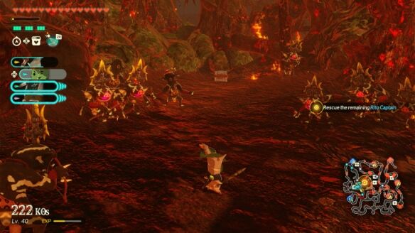 塞尔达无双封印战记火焰与流沙怎么过 火焰与流沙全流程图文攻略