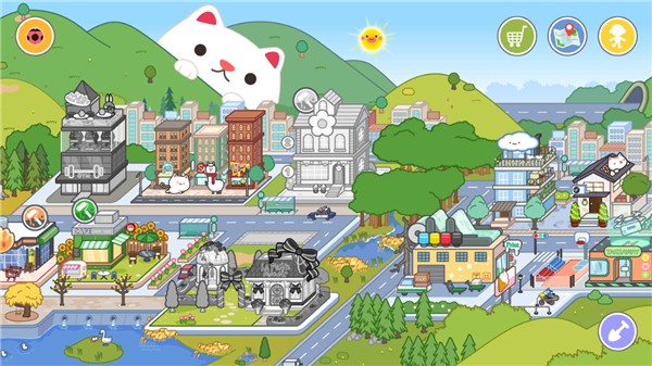 米加小镇花朵自建房