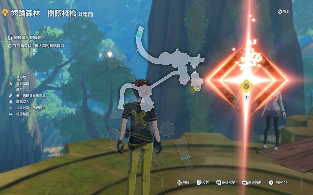 《数码宝贝物语：时空异客》在规定时间内打倒头目迷宫位置分享