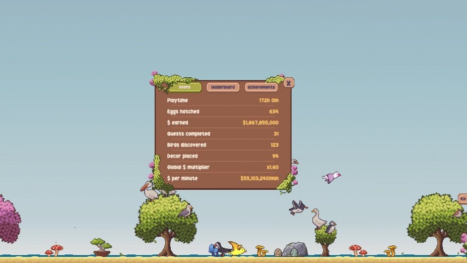 桌面鸟舍：小小鸟陪你摸大鱼免安装中文版