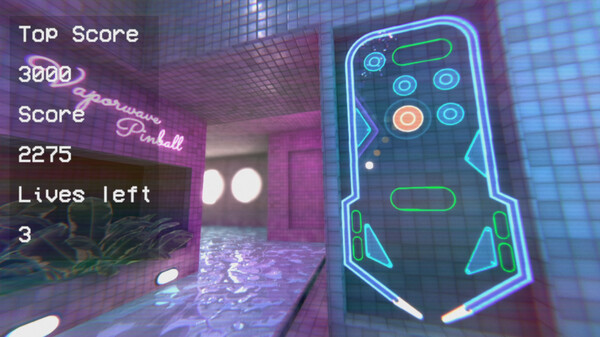 蒸气波弹珠台绿色中文版