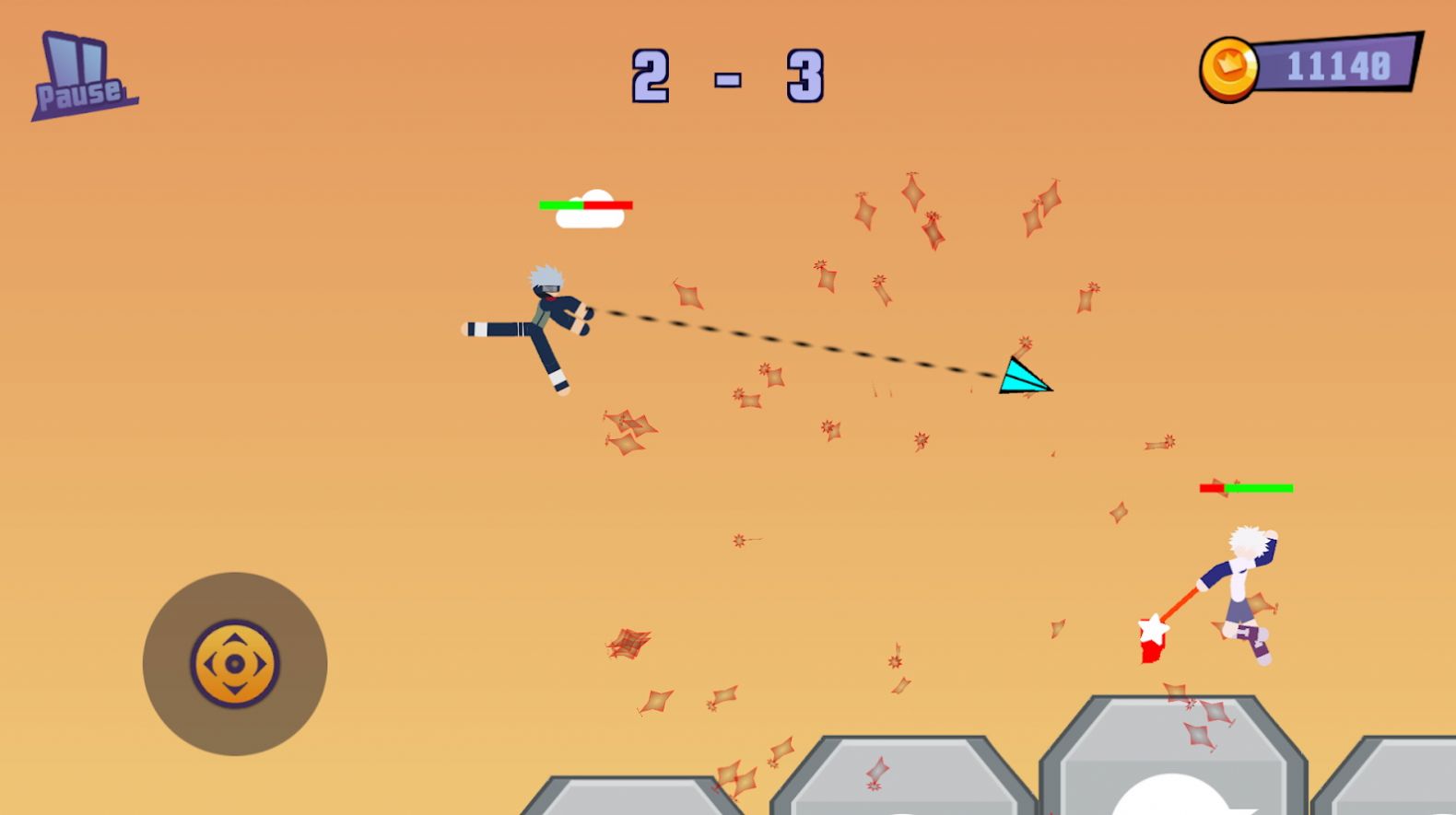 火柴人与至尊战士之战 1