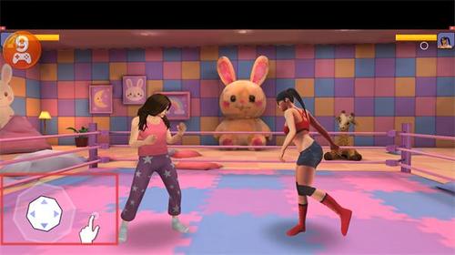 美女摔跤模拟器