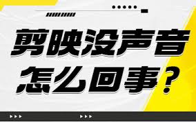 剪映录音没声音是怎么回事
