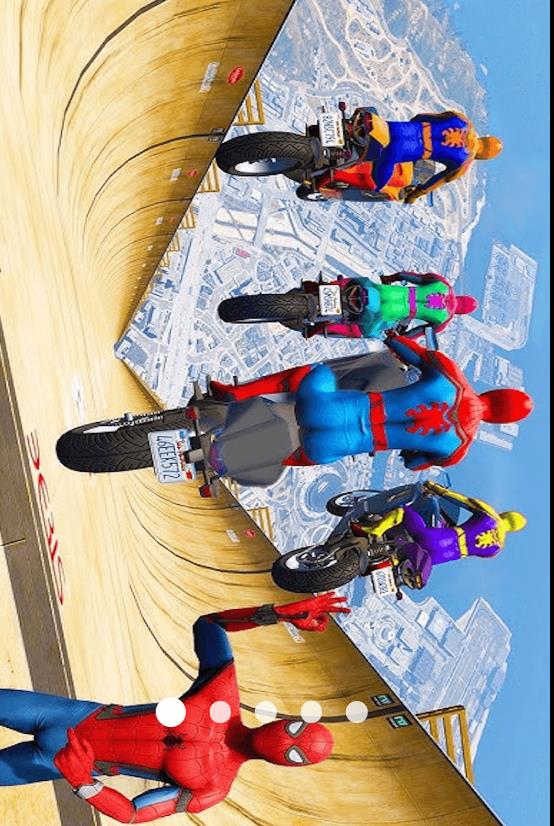 坡道车超级英雄