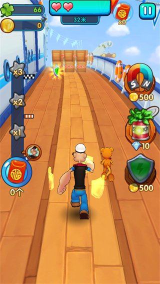 大力水手跑酷内购