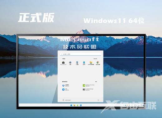 技术员联盟win11官方纯净版系统下载 windows11精简安装版系统下载