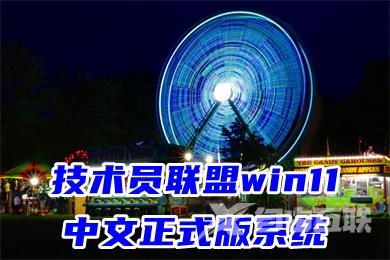 技术员联盟win11中文正式版系统