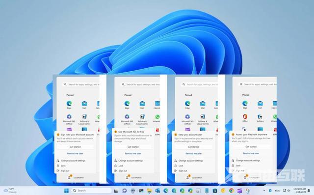 微软扩大Win11 开始菜单植入：推荐用户登录微软账号等