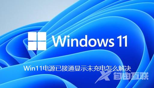 Win11系统电源已接通显示未充电怎么解决?