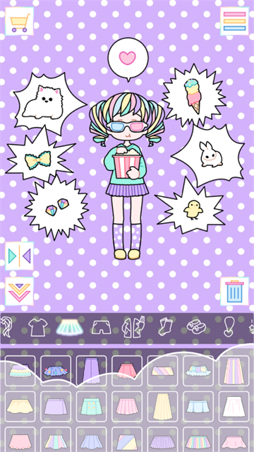 粉彩女孩男孩版