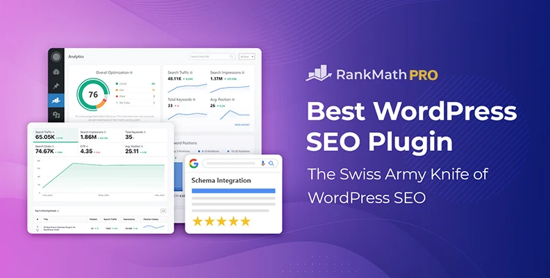 Rank Math SEO PRO v3.0.104 汉化版    主流 SEO 插件