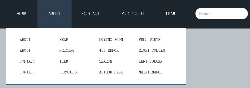 实列教程 一款基于jquery和css3的响应式二级导航菜单