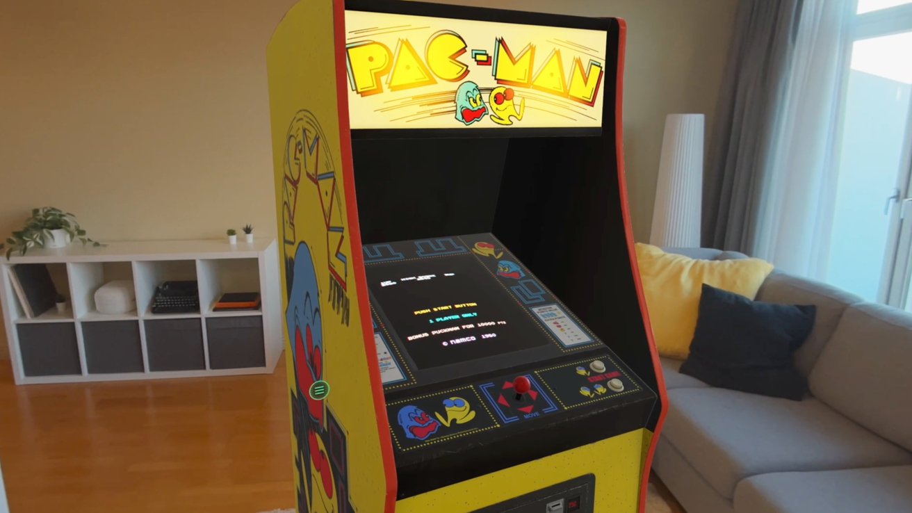 Vision Pro街机游戏《Retrocade》将登陆Apple Arcade