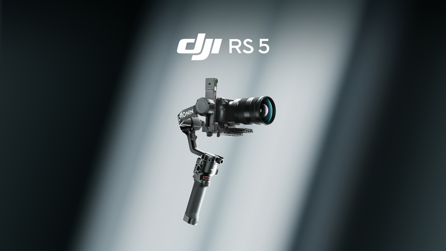 大疆 DJI RS 5 相机稳定器发布：支持全新增强智能追踪模块，3099 元起