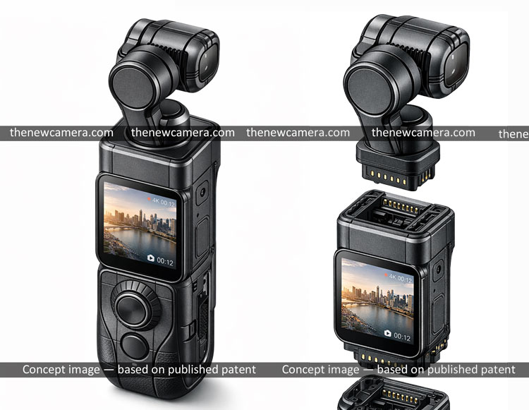 影石模块化口袋云台相机专利曝光，剑指大疆 Pocket 4