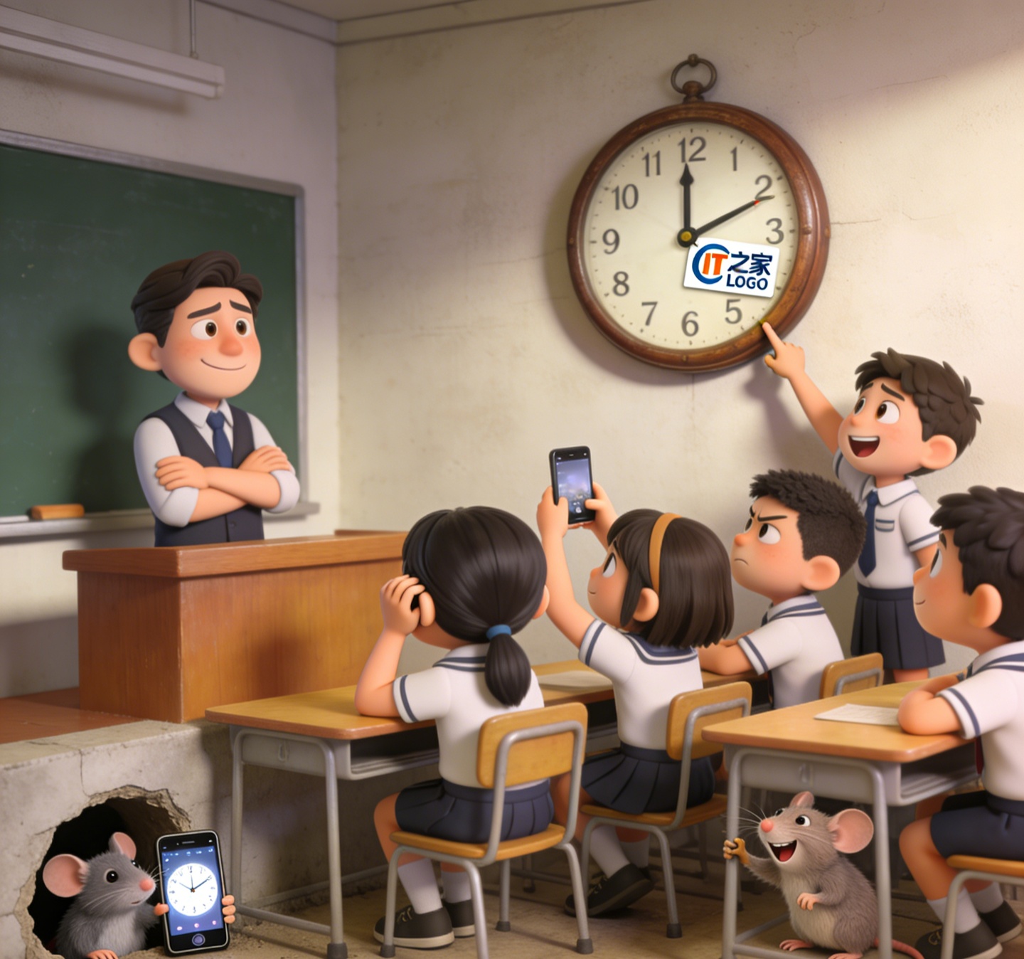 纽约学校手机禁令暴露问题：部分高中生不会看指针钟表