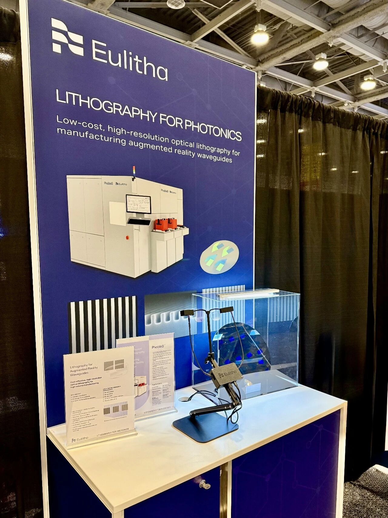 SPIE2026 | ⼴纳四维与 Eulitha 联合实现 AR 核⼼光学器件制造突破