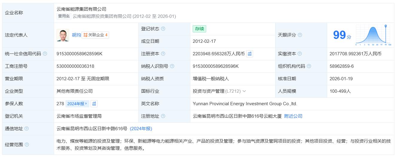 一省级能源集团更名！