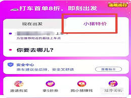 花小猪打车如何进行预约