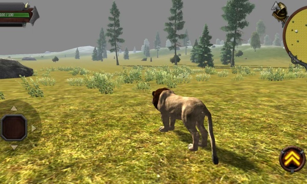 模拟狮子捕猎战场