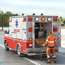 救护车极速飞驰