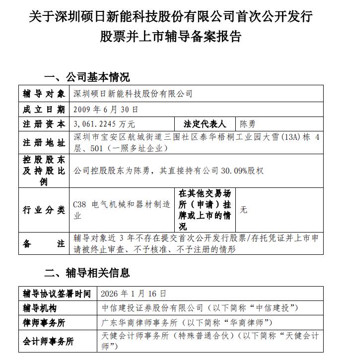 又一光伏企业完成IPO辅导备案！