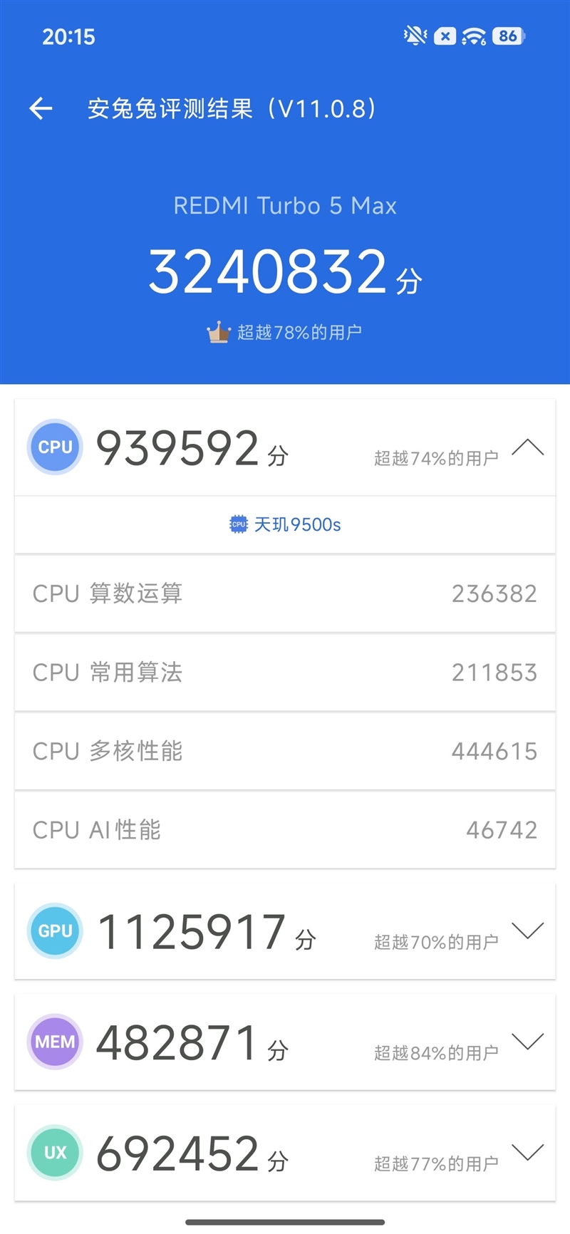 9000mAh电池+满血天玑9500s! REDMI Turbo 5 Max全面评测:这次把中端机的桌子掀了