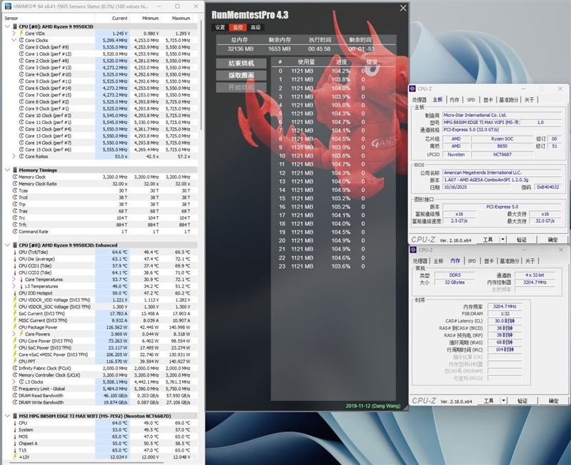 微星首款全白设计的M-ATX小板！ MPG B850M EDGE TIMAX WIF刀锋 钛评测：性能媲美顶级X870E主板