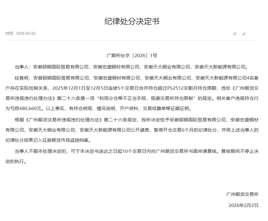 广交所出手！7家公司违规持仓多晶硅被罚